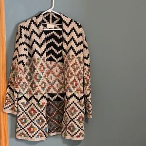 Comfy colorful Aztec sweater